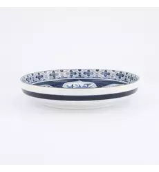 Tokyo Design Studio - Wa Mixed Bowls Pasta Plate Matori Hishimon 20x4.1cm 650ml 4pcs
