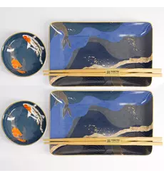 Tokyo Design Studio - Kawaii Koi Sushi Giftset 6pcs 1 set