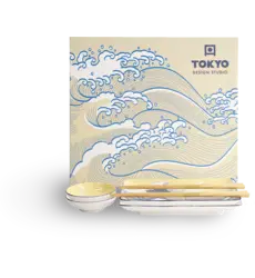 Tokyo Design Studio - Kawaii Hokusai Sushi Giftset (6pcs.)