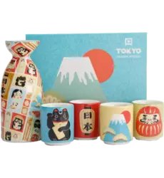Tokyo Design Studio - Kawaii Japan Sake Set 1:4 120/50ml 1 set