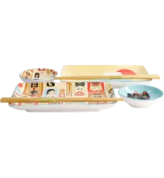 Tokyo Design Studio - Kawaii Japan Sushi Giftset 6pcs 1set