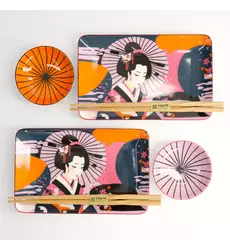 Tokyo Design Studio - Kawaii Maiko Sushi Giftset 6pcs 1 set