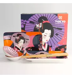 Tokyo Design Studio - Kawaii Maiko Sushi Giftset 6pcs 1 set