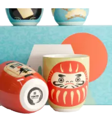 Tokyo Design Studio - Kawaii Japan Cup Giftset 4pcs 7x8cm 170ml 1set