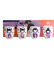 Tokyo Design Studio - Kawaii Maiko Cup Giftset 4pcs 7x8cm 170ml 1 set