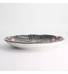 Tokyo Design Studio - Asakusa Round Plate 25x3cm Matsur 4pcs