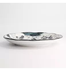 Tokyo Design Studio - Asakusa Round Plate 25x3cm Ninja 4pcs