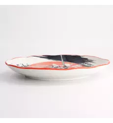 Tokyo Design Studio - Asakusa Round Plate 25x3cm Samurai 4pcs
