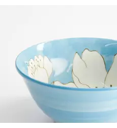 Tokyo Design Studio Sakura Blue Bowl 15x7cm 500ml 6pcs