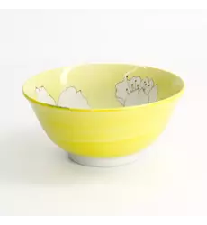 Tokyo Design Studio Sakura Yellow Bowl 15x7cm 500ml 6pcs
