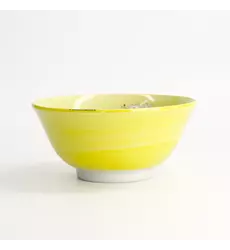 Tokyo Design Studio Sakura Yellow Bowl 15x7cm 500ml 6pcs