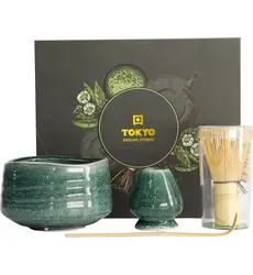 Tokyo Design Studio - Matcha Giftset Green 11x8cm. 4pcs