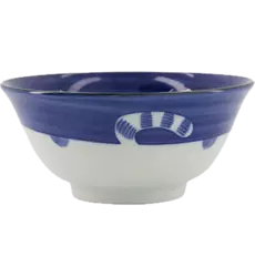 Tokyo Design Studio - Kawaii Bowl Lucky Cat Tayo Blue 500ml