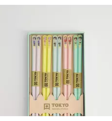 Tokyo Design Studio - Chopstick Giftset/5 Anime 10 sets
