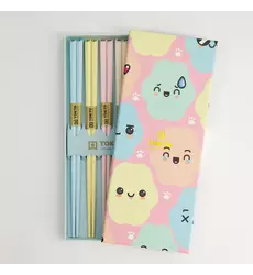 Tokyo Design Studio - Chopstick Giftset/5 Cloud Emoji 10 sets