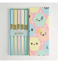 Tokyo Design Studio - Chopstick Giftset/5 Cloud Emoji 10 sets