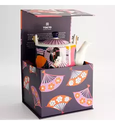 Tokyo Design Studio - Kawaii Maiko Tea Pot Giftset 800ml 1pc