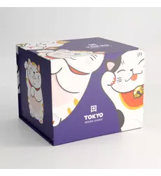Tokyo Design Studio - Kawaii Lucky Cat Tea Pot Giftset 800ml 1pc