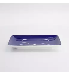 Tokyo Design Studio - Kawaii Lucky Cat Sushi Plate 21x13.5cm Blue 6pcs