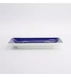 Tokyo Design Studio - Kawaii Lucky Cat Sushi Plate 21x13.5cm Blue 6pcs