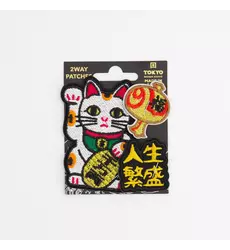 Tokyo Design Studio - Patch 2Way Lucky Cat 1pc