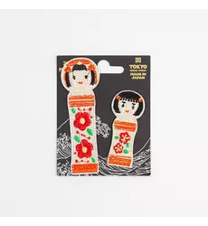Tokyo Design Studio - Patch 2Way Kokeshi 1pc