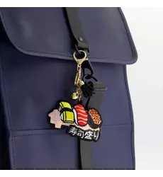 Tokyo Design Studio - Patch Keychain Sushi  1pc