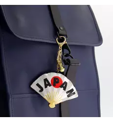 Tokyo Design Studio - Patch Keychain Japan Fan 1pc