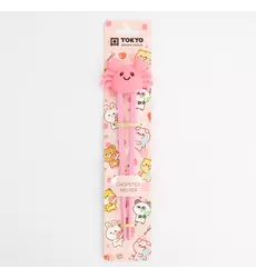 Tokyo Design Studio - Children Chopsticks Crab Pink 22cm 6pcs