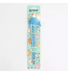 Tokyo Design Studio - Children Chopsticks Whale Blue 22cm 6pcs