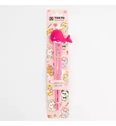 Tokyo Design Studio - Children Chopsticks Whale Pink 22cm 6pcs
