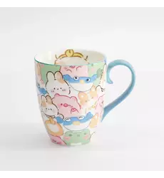 Tokyo Design Studio - Kawaii Animals Mug W/Giftbox 8.5x10.2cm 340ml 6pcs