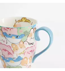 Tokyo Design Studio - Kawaii Animals Mug W/Giftbox 8.5x10.2cm 340ml 6pcs