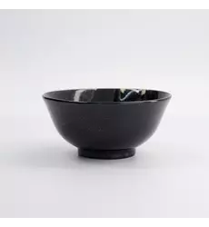 Tokyo Design Studio - Sakura Bowl 15.3x7.5cm Black 650ml 6pcs