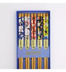 Tokyo Design Studio - Chopstick Giftset/5 Lucky Cat/Carp 10 sets