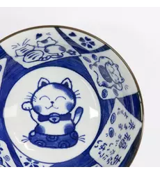Tokyo Design Studio - Kawaii Tayo Bowl Cat Neko 14.9x6.7cm 500ml 6pcs