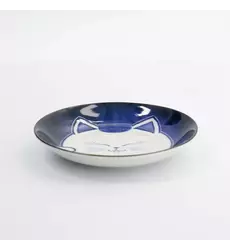 Tokyo Design Studio - Kawaii Round Plate Cat Neko 16.7x2.8cm F 6pcs