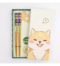 Tokyo Design Studio - Chopstick Giftset Chopstick and Rest/4 Shiba 10 sets