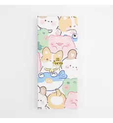Tokyo Design Studio - Chopstick Giftset Chopstick and Rest/4 Kawaii Animals 10 sets