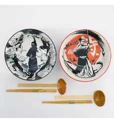 Tokyo Design Studio - Asakusa 6pcs Ramen Giftset 20.5x8cm 1250ml A 1 set