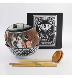 Tokyo Design Studio - Asakusa 6pcs. Ramen Giftset 20.5x8cm 1250ml C 1 set