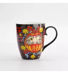 Tokyo Design Studio - Kawaii Daruma Mug W/Giftbox 8.5x10.2cm 340ml 6pcs
