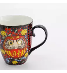 Tokyo Design Studio - Kawaii Daruma Mug W/Giftbox 8.5x10.2cm 340ml 6pcs