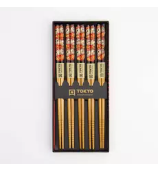Tokyo Design Studio - Chopstick Giftset/5 Daruma 10 sets