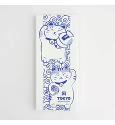 Tokyo Design Studio - Chopstick Giftset/5 Neko Cat Blue AH-02 10 sets
