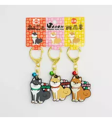 Tokyo Design Studio - Keychain Japan Shiba 3pcs 5 sets