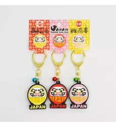 Tokyo Design Studio - Keychain Japan Daruma 3pcs 5 sets