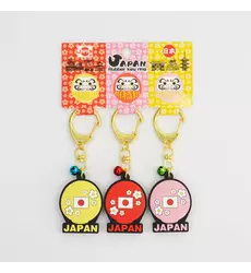 Tokyo Design Studio - Keychain Japan Daruma 3pcs 5 sets