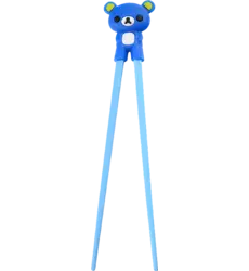 Tokyo Design Studio - Children Chopsticks Bear Blue 22cm