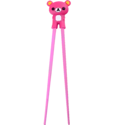 Tokyo Design Studio - Children Chopsticks Bear Pink 22cm